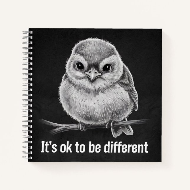 Cuaderno pájaro featerí (Anverso)