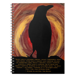 Cuaderno Pájaro negro el bloc de notas Raven