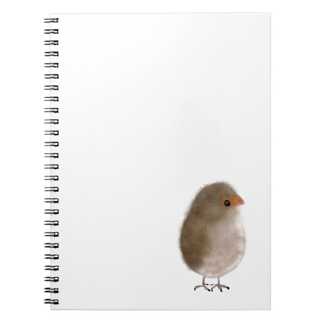 Cuaderno Pájaro pequeño y gracioso (Frente)
