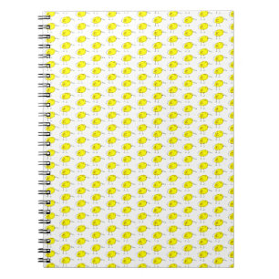 Cuaderno Pájaros Amarillos Divertidos Doodle