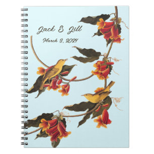 Cuaderno Pájaros amarillos en Crossvine