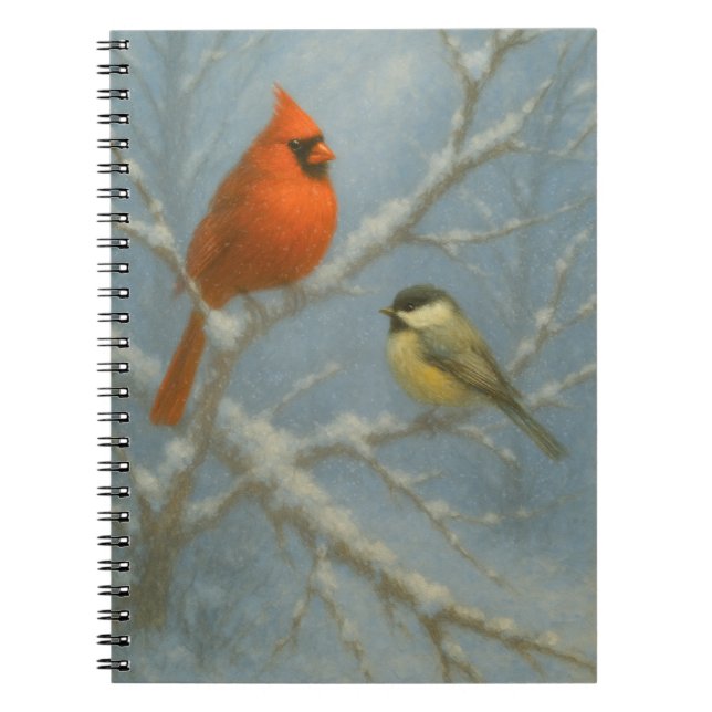 Cuaderno Pájaros de Invierno (Frente)