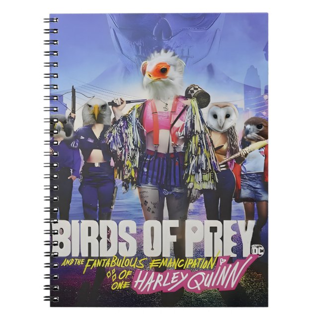 Cuaderno Pájaros de presa: un Poster de fantasía de plumas (Frente)