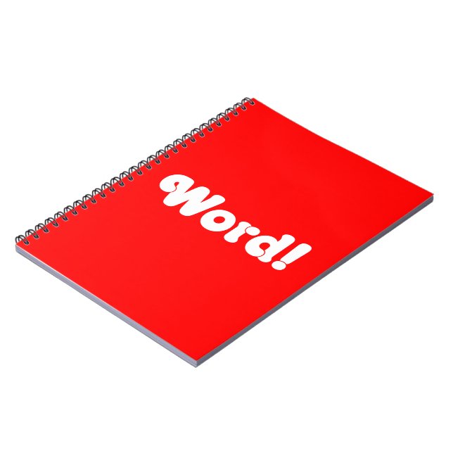 Cuaderno ¡Palabra! (Lado Izquierdo)