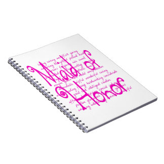 Cuaderno Palabras amorosas para una doncella de honor
