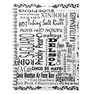 Cuaderno Palabras de moda de Arizona