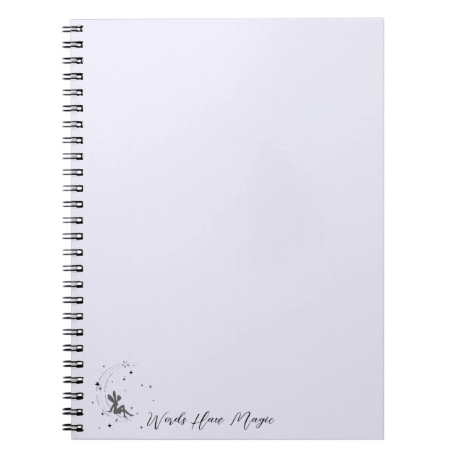 Cuaderno Palabras tienen bloc de notas mágico (Frente)