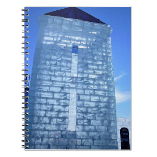 Cuaderno Palacio de hielo en el Carnaval de Quebec, Canadá