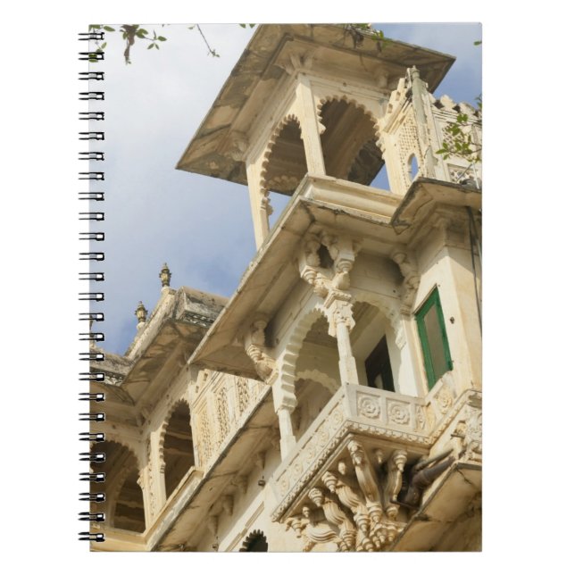 Cuaderno Palacio de la Ciudad, Udaipur, Rajasthan, India (Frente)
