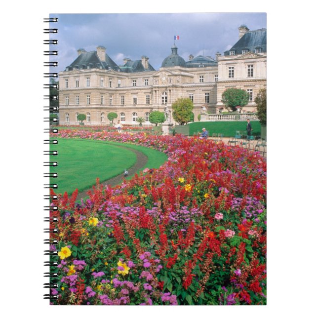 Cuaderno Palacio de Luxemburgo en París, Francia. (Frente)