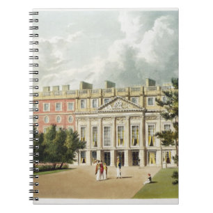 Cuaderno Palacio del Hampton Court, 'de la historia del Roy
