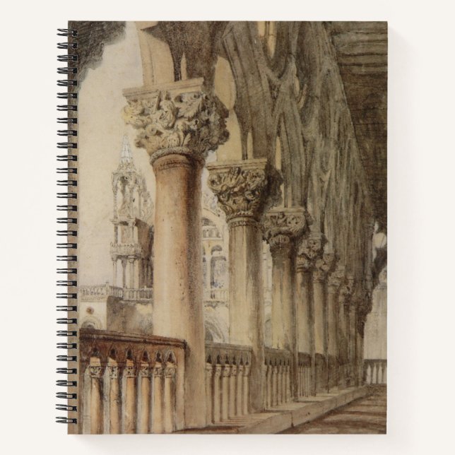 Cuaderno Palacio Ducal (por John Ruskin) (Anverso)