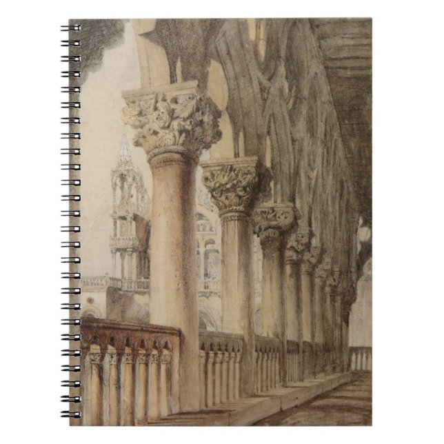 Cuaderno Palacio Ducal (por John Ruskin) (Frente)