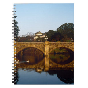Cuaderno Palacio Imperial, Puente Nijubashi, Tokio, Japón