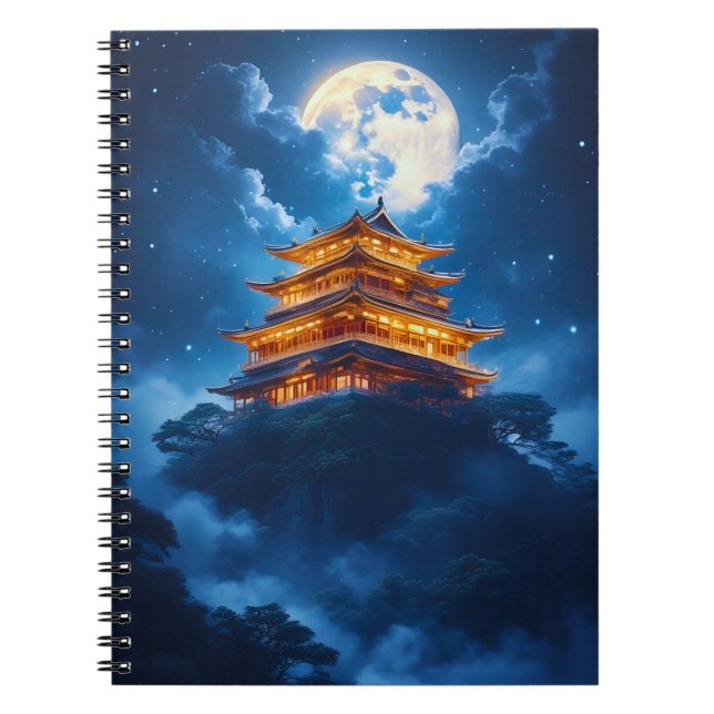 Cuaderno Palacio Lunar en las Montañas Celestiales (Frente)