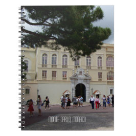 Cuaderno Palacio Real de Mónaco en Montecarlo: recuerdo de