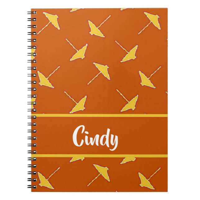 Cuaderno Palapa de rayas (Frente)