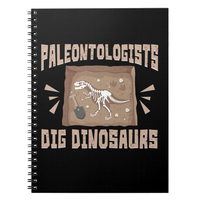 Cuaderno Paleontólogos Dig Dinosaurios (Frente)