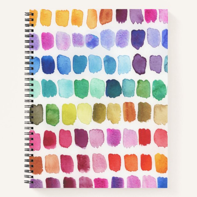 Cuaderno Paleta Alegre de Colores - Verano (Anverso)