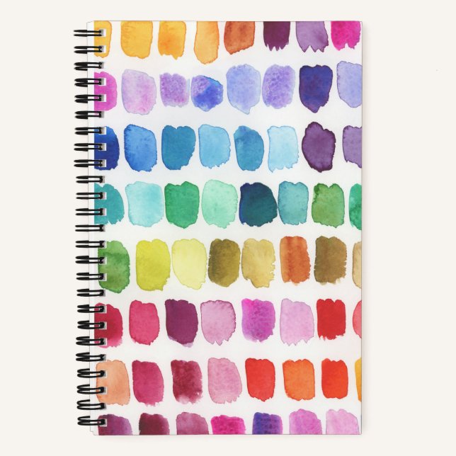 Cuaderno Paleta Alegre de Colores - Verano (Anverso)