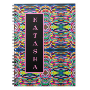 Cuaderno Paleta de artista colorida