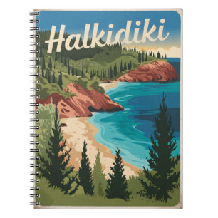 Cuaderno Paleta de Halkidiki Grecia
