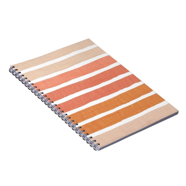 Cuaderno Paleta de pincel cálido (Lado Derecho)