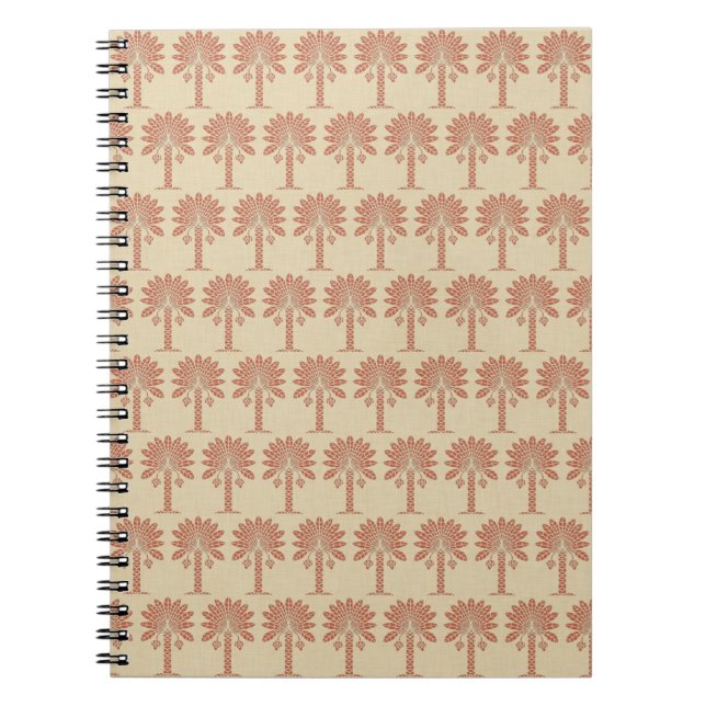 Cuaderno Palm de ánimos de especias corales (Frente)