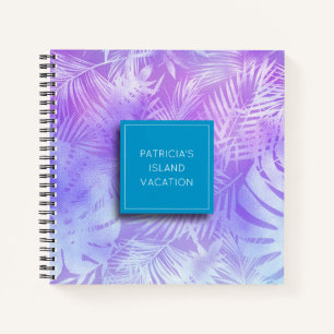 Cuaderno Palm Pastel irlandés personalizado