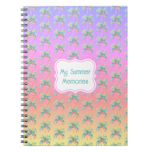 Cuaderno Palm Tree de Isla Tropical