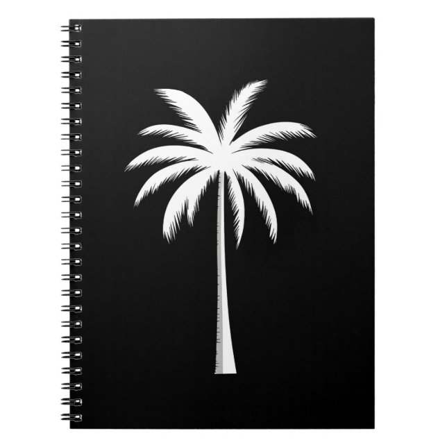 Cuaderno Palm Tree de playa de verano de vacaciones de Guay (Frente)