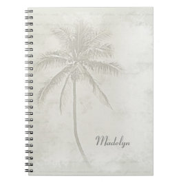 Cuaderno Palm Tree Taupe personalizado