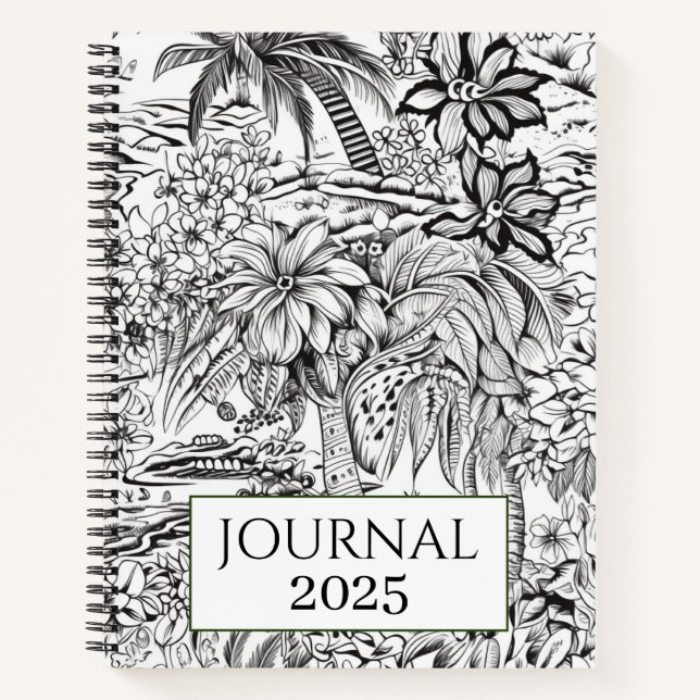 Cuaderno Palm Trees 2025 (Anverso)