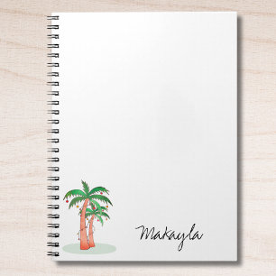 Cuaderno Palm Trees Personalizados