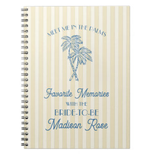 Cuaderno Palma Amarilla de Palm Springs Recuerdos Favoritos