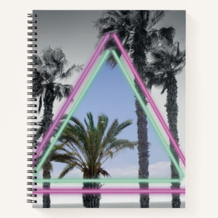 Cuaderno Palma de neón