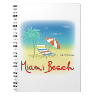 Cuaderno Palmas de Miami Beach