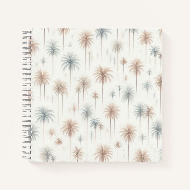 Cuaderno Palmeras de Fuegos Artificiales (Anverso)