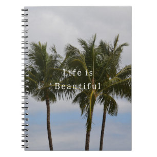 Cuaderno Palmeras de Kauai (foto tomada por mí)