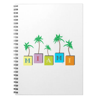 Cuaderno Palmeras de Miami Beach
