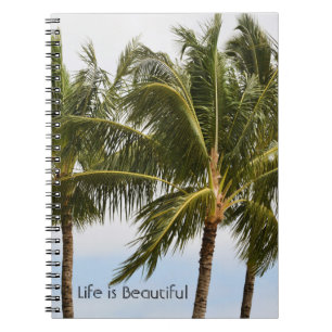 Cuaderno Palmeras Kauai (mi fotografía)