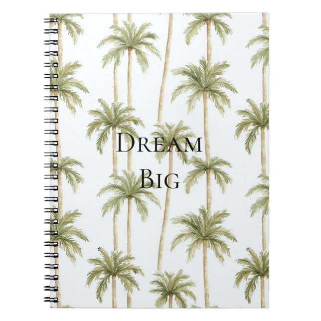 Cuaderno Palmeras Tropicales (Frente)