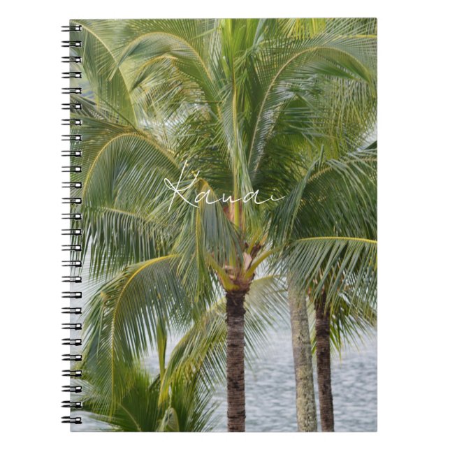 Cuaderno Palmeras Tropicales Kauai (Frente)