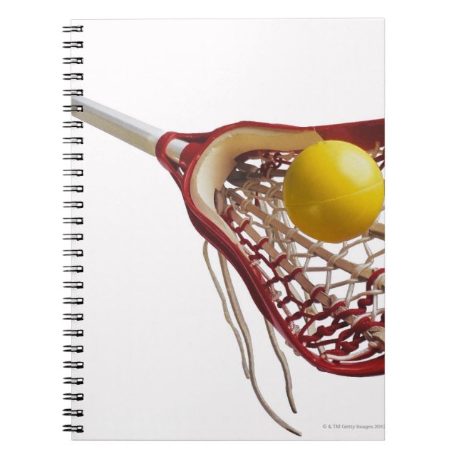 Cuaderno Palo y bola de lacrosse (Frente)