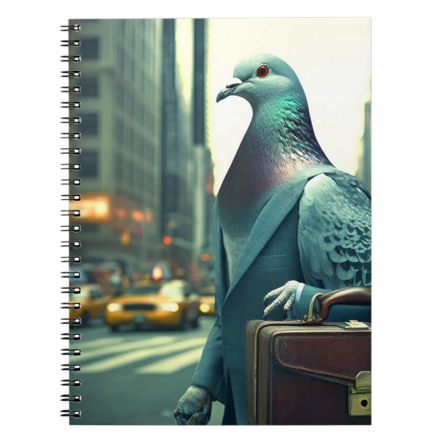 Cuaderno Paloma Al Trabajo (Frente)