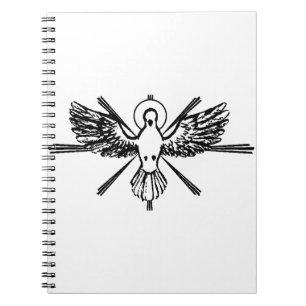 Cuaderno Paloma del Espíritu Santo Confirmación Religiosa y