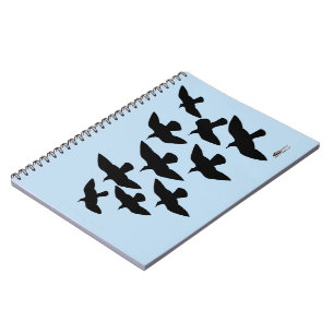 Cuaderno Palomas de vuelo volador