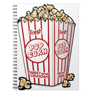 Cuaderno palomitas de cine