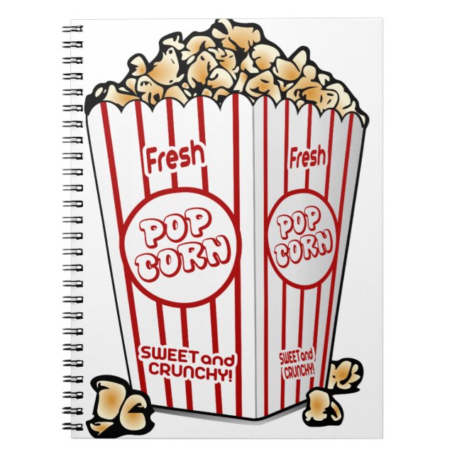 Cuaderno palomitas de cine (Frente)