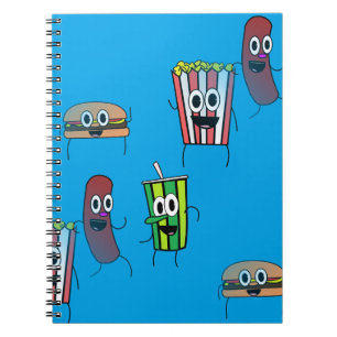 Cuaderno palomitas de cine